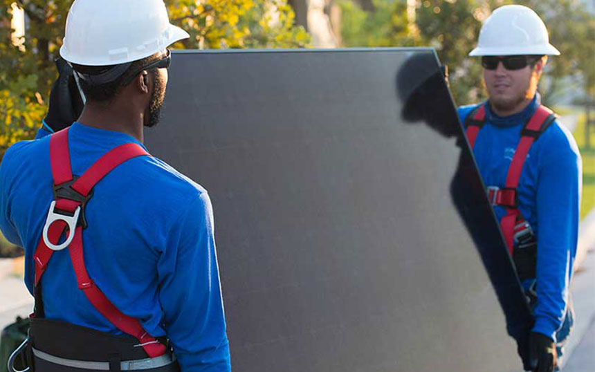 SunPower manufacture direct solar installation
